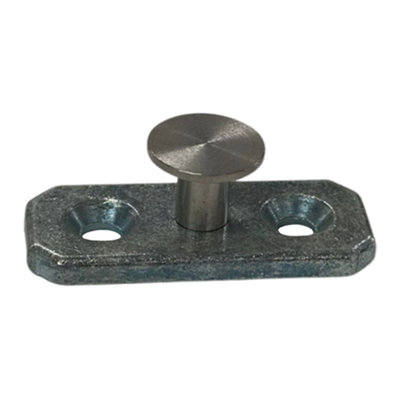 UAP Concealed Window Restrictor Stud Plate - Stainless Steel - Secure & Durable Fitting