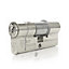 UAP Euro Cylinder Lock - 3 Star Kitemarked Euro Lock Cylinder - Suitable for All Door Types - 100mm - 50/50- Polished Chrome