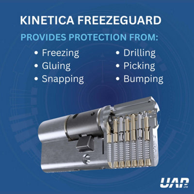 UAP Freezeguard TS007 3 Star Thumb Turn Euro Cylinder Lock, Door ...