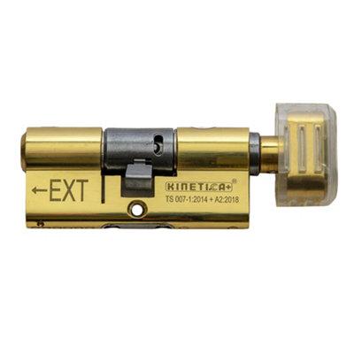 Yale UPVC Cerradura De Puerta Cilindro Euro Platino TS007 3 Star Anti R 771723 - Foto 5