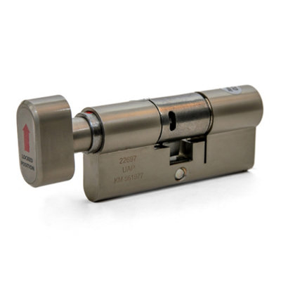 UAP High Security 3 Star Euro Cylinder Thumbturn (TS007) - 3 Keys ...