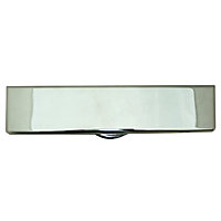 UAP iPlate 12" Letterplate Letterbox for uPVC 24-80mm Door Profiles - Mirror Polished