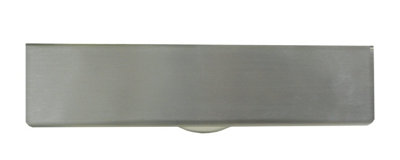 UAP iPlate 12" Letterplate Letterbox for uPVC 24-80mm Door Profiles - Satin Stainless