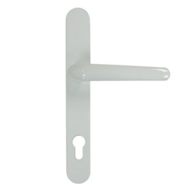 UAP Long Backplate Signature - Door Handle - 243mm - White