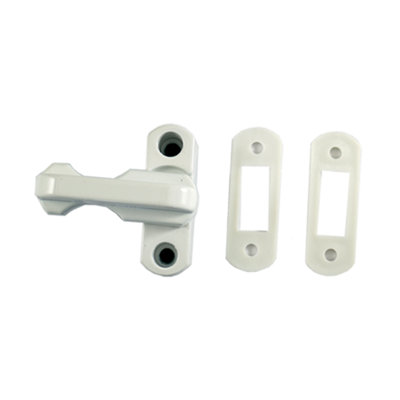 UAP Sash Jammer - White - uPVC Window & Door Lock - Affordable Security Solution