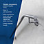 UAP Stair Handrails - Brackets - Set of 2 - Polished Chrome