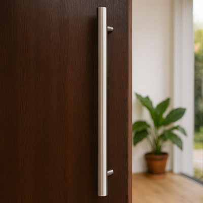 UAP Straight Door Pull Handle - External - 900mm - Hidden Fixings - 316 ...