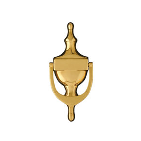 UAP Victorian Urn Door Knocker- Bolt Through Fixings - 6-inch - PVD Gold Stainless Steel