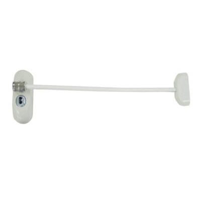 UAP Window Restrictor with Key - Window Safety Locks - 20cm Cable - All ...