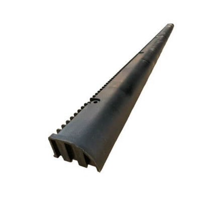 Ubbink Over Fascia Vent 1m x 10mm Air Gap Pack of 20 - Polypropylene, Black.