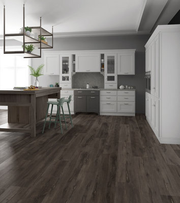 UberWood Waterproof  Laminate  by Remland (Black Oak)