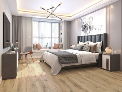 UberWood Waterproof  Laminate  by Remland (Taupe Oak)