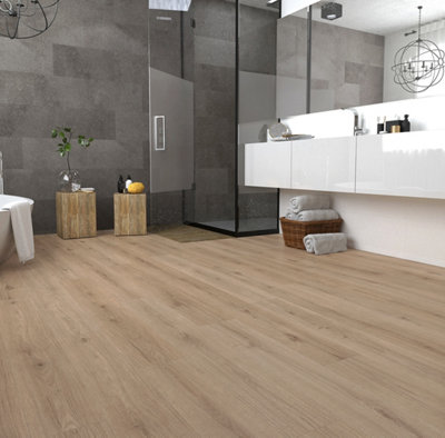 UberWood Waterproof  Laminate  by Remland (Vintage Taupe)