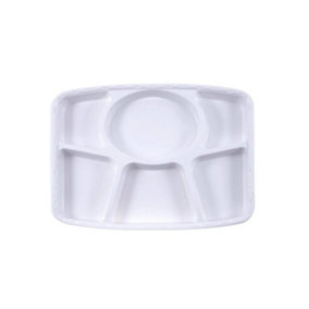 UDL Disposable Plates (Pack of 25) White (One Size)