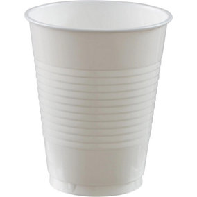 UDL Plastic 180ml Party Cup (Pack of 100) White (One Size)