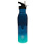 UEFA Champions League Metallic Water Bottle Aquamarine/Blue/White (One Size)