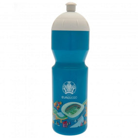 UEFA Euro 2020 Water Bottle Blue/White (One Size)