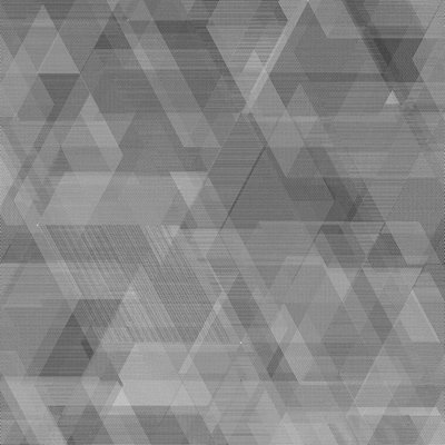 Ugepa Silver Grey Metallic Diamond Geometric Wallpaper L93509