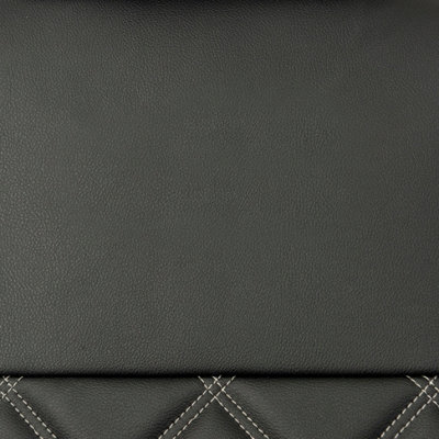 UK Custom Covers Double Diamond Bentley Stitch Leatherette Front Seat Covers - To Fit Ford Transit Custom 2013-2023 - 6