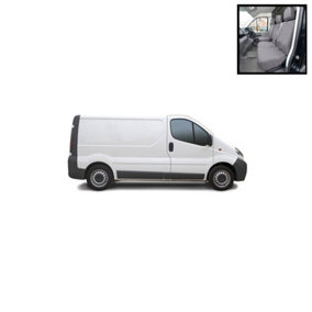 UK Custom Covers Front Seat Covers (With Split Base) - To Fit Renault Master Van (2010 Onwards)
