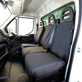 UK Custom Covers Front Tailored Seat Covers - To Fit Iveco Daily 2014-2022