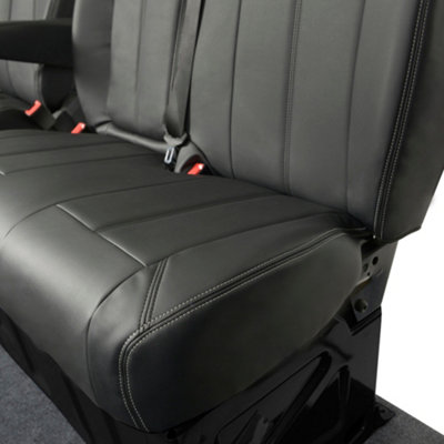 UK Custom Covers Heavy Duty Block Leatherette Front Seat Covers - To Fit Mercedes Sprinter (2006-2018)