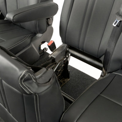 UK Custom Covers Leatherette Front Seat Covers - To Fit Ford Transit Custom  DCIV 2013 Onwards