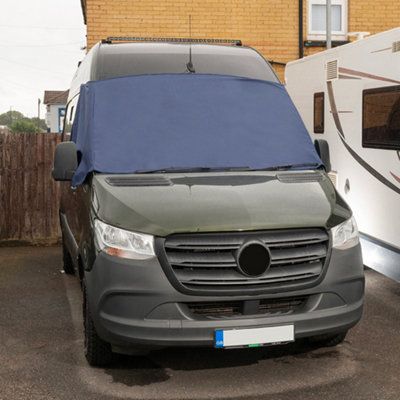 UK Custom Covers Mercedes Sprinter Windscreen Cover 2006-2018 - Navy