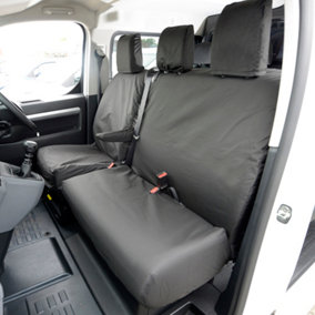 UK Custom Covers Tailored Front Seat Covers - To Fit Peugeot Expert 2016 Onwards