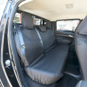 UK Custom Covers Tailored Heavy Duty Rear Seat Covers - To Fit Mercedes Benz X Class 2017 Onwards