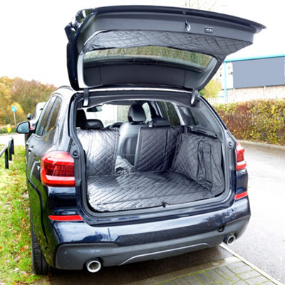 UK Custom Covers Tailored Quilted Boot Liner - To Fit BMW X3/iX3 2018 Onwards - 3