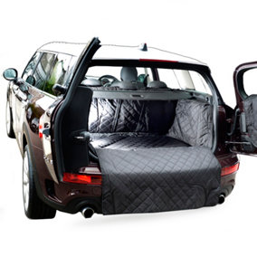UK Custom Covers Tailored Quilted Boot Liner - To Fit Mini Clubman (Raised Floor) 2015 Onwards