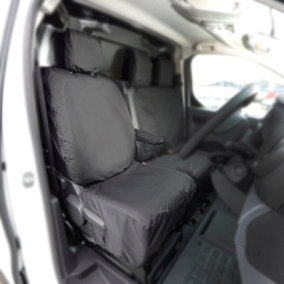 UK Custom Covers Tailored Waterproof Drivers Seat Cover - To Fit Citroen Dispatch 2016 Onwards