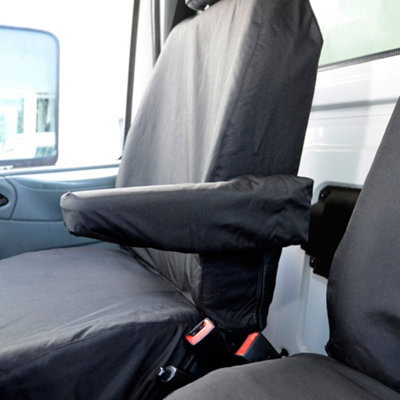 UK Custom Covers Tailored Waterproof Drivers Seat Cover - To Fit Ford Transit Van MK7 2007-2013