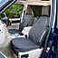 UK Custom Covers Tailored Waterproof Front Seat Covers - Fits Land Rover Discovery 3 2004-2009
