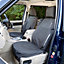 UK Custom Covers Tailored Waterproof Front Seat Covers - Fits Land Rover Discovery 4 2009-2016