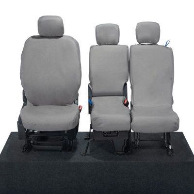 Citroen Berlingo Front Seat Covers – Tailored Waterproof – 2025 Onwards – Black (403) – UK Custom Covers