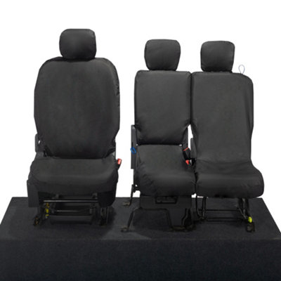 UK Custom Covers Tailored Waterproof Front Seat Covers - To Fit Peugeot  Partner 2023 Onwards