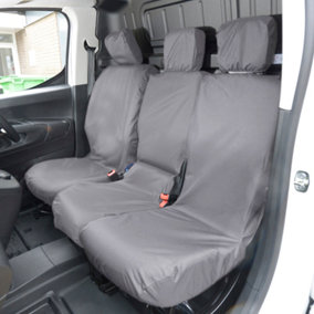 UK Custom Covers Tailored Waterproof Front Seat Covers - To Fit Toyota Proace City 2020 Onwards