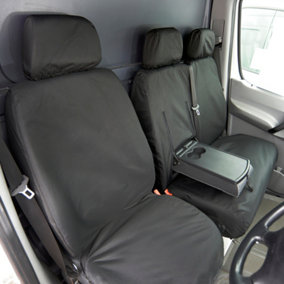 UK Custom Covers Tailored Waterproof Front Seat Covers - To Fit VW Crafter Van 2006-2010