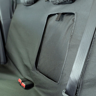 UK Custom Covers Tailored Waterproof Rear Seat Covers - To Fit Ford Ranger Limited 2012 Onwards
