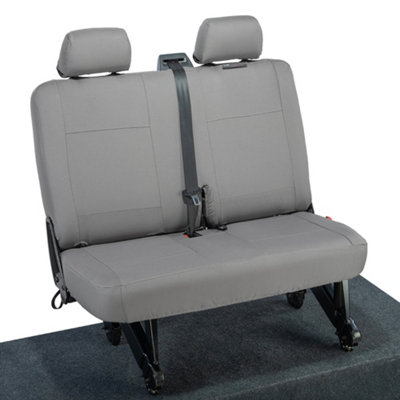 UK Custom Covers Waterproof Double Rear Seat Cover - To Fit VW Transporter T5/T5.1 2003-2015