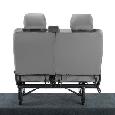 UK Custom Covers Waterproof Double Rear Seat Cover - To Fit VW Transporter T5/T5.1 2003-2015 - 5