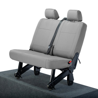 UK Custom Covers Waterproof Double Rear Seat Cover - To Fit VW Transporter T5/T5.1 2003-2015 - 9