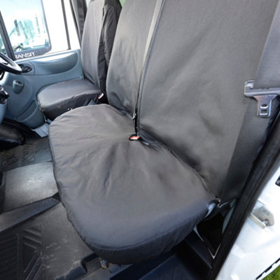 UK Custom Covers Waterproof Tailored Front Seat Covers - To Fit Ford Transit Van MK7 2007-2013