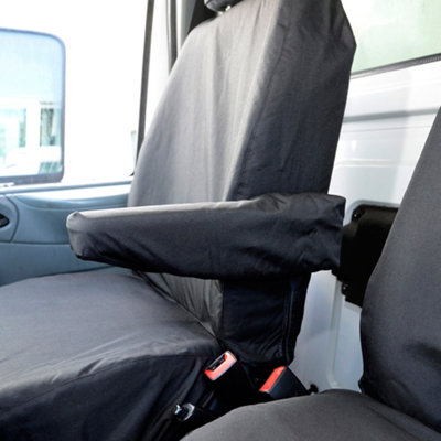 UK Custom Covers Waterproof Tailored Front Seat Covers - To Fit Ford Transit Van MK7 2007-2013 - 4
