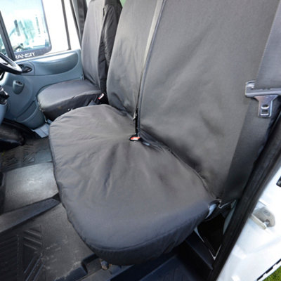UK Custom Covers Waterproof Tailored Front Seat Covers - To Fit Ford Transit Van MK7 2007-2013 - 8