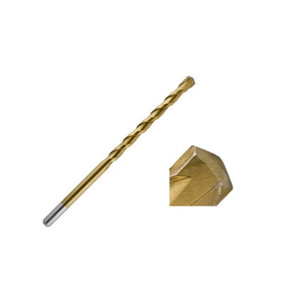 UK Drills 18.0mm x 250mm Extreme Concrete Masonry Drill Bit Titanium Coated