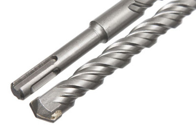 UK Drills 24 x 450mm SDS Plus Masonry Drill Bit 10 Pack, Tungsten ...