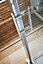 UK Home Living Avalon 1000mm Sliding Door with 700mm Side Panel